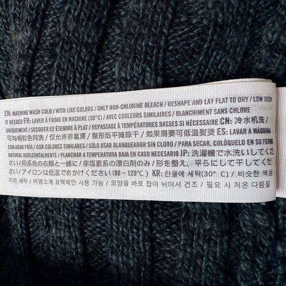 Hollister Long Knit Cardigan Open Front Sweater with Pockets Women's Size XS - Picture 6 of 6